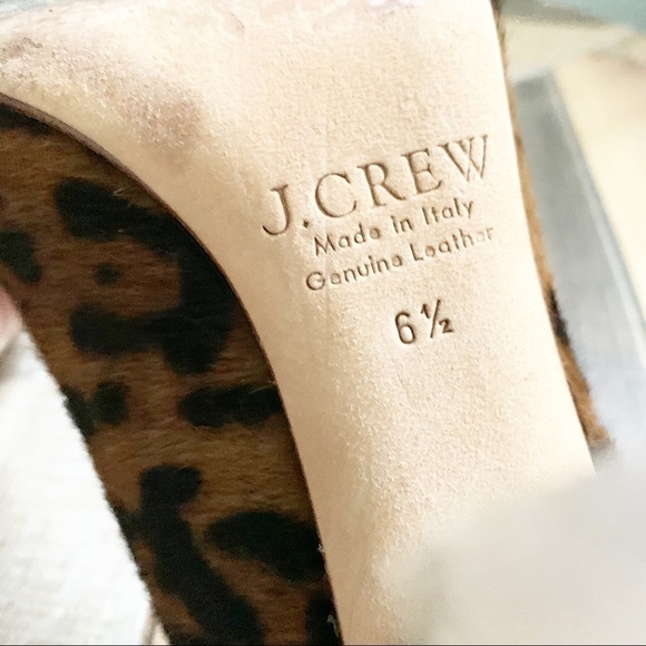 J. Crew Collection Etta Leopard Heels - Picture 12 of 13